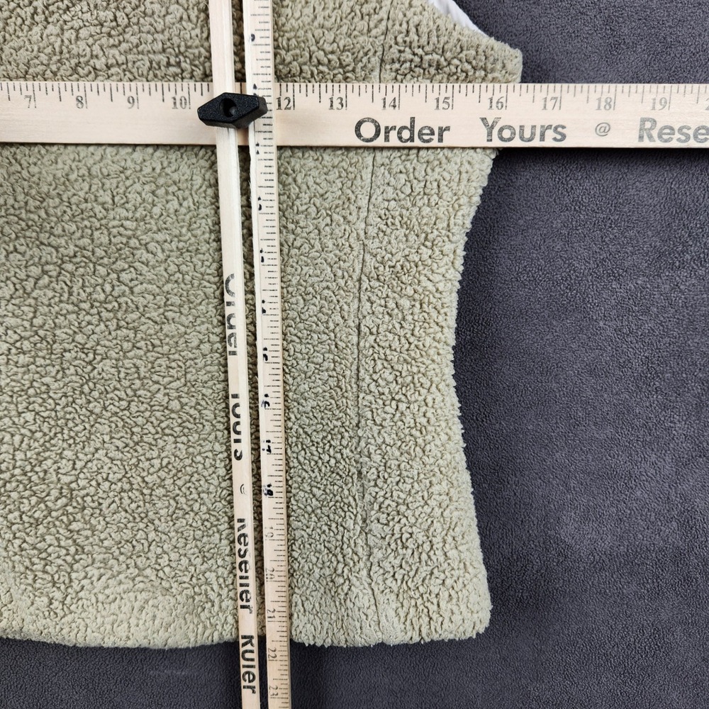 Patagonia Los Gatos Vest Womens XS El Cap Khaki Sherpa Fleece Full Zip 25216‎ - Picture 10 of 11